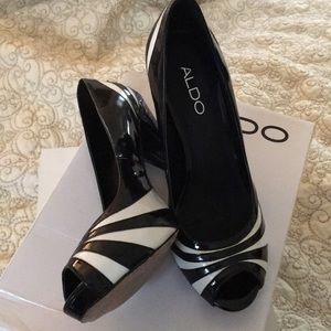 Black and White Heels